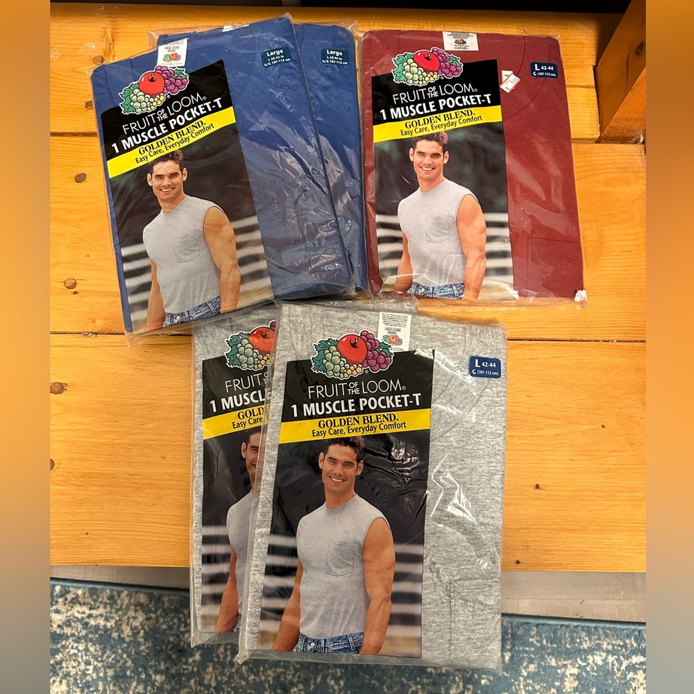 Fruit of the Loom Muscle Pocket Tank
